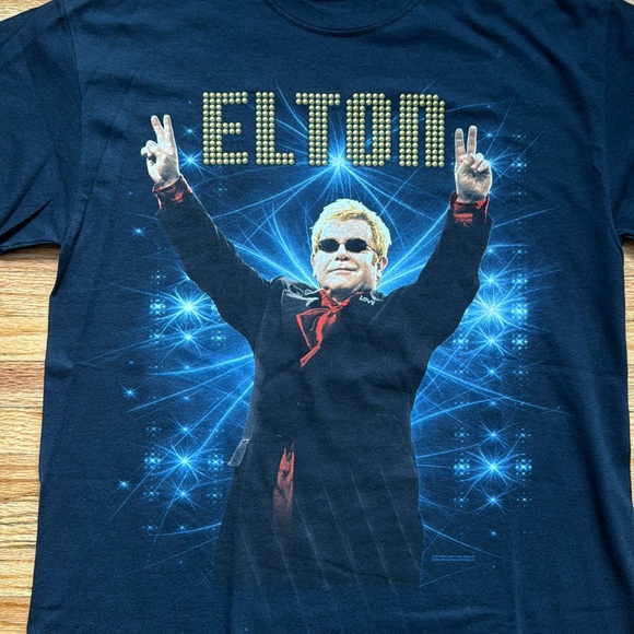 Elton John T-Shirt / Rocket Man Tour 2013 / Medium - Picture 2 of 7